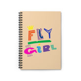 Fly Girl Spiral Notebook